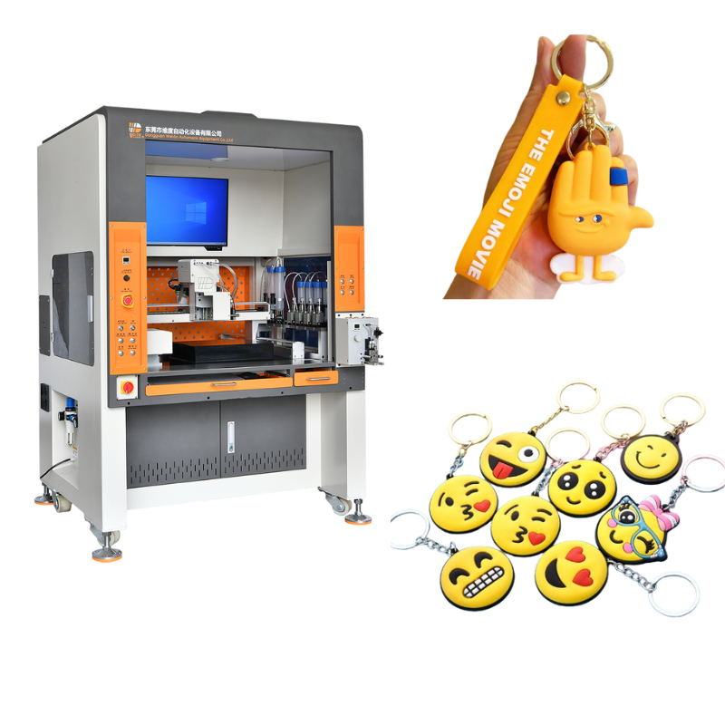 independence soft pvc rubber patch filling machine